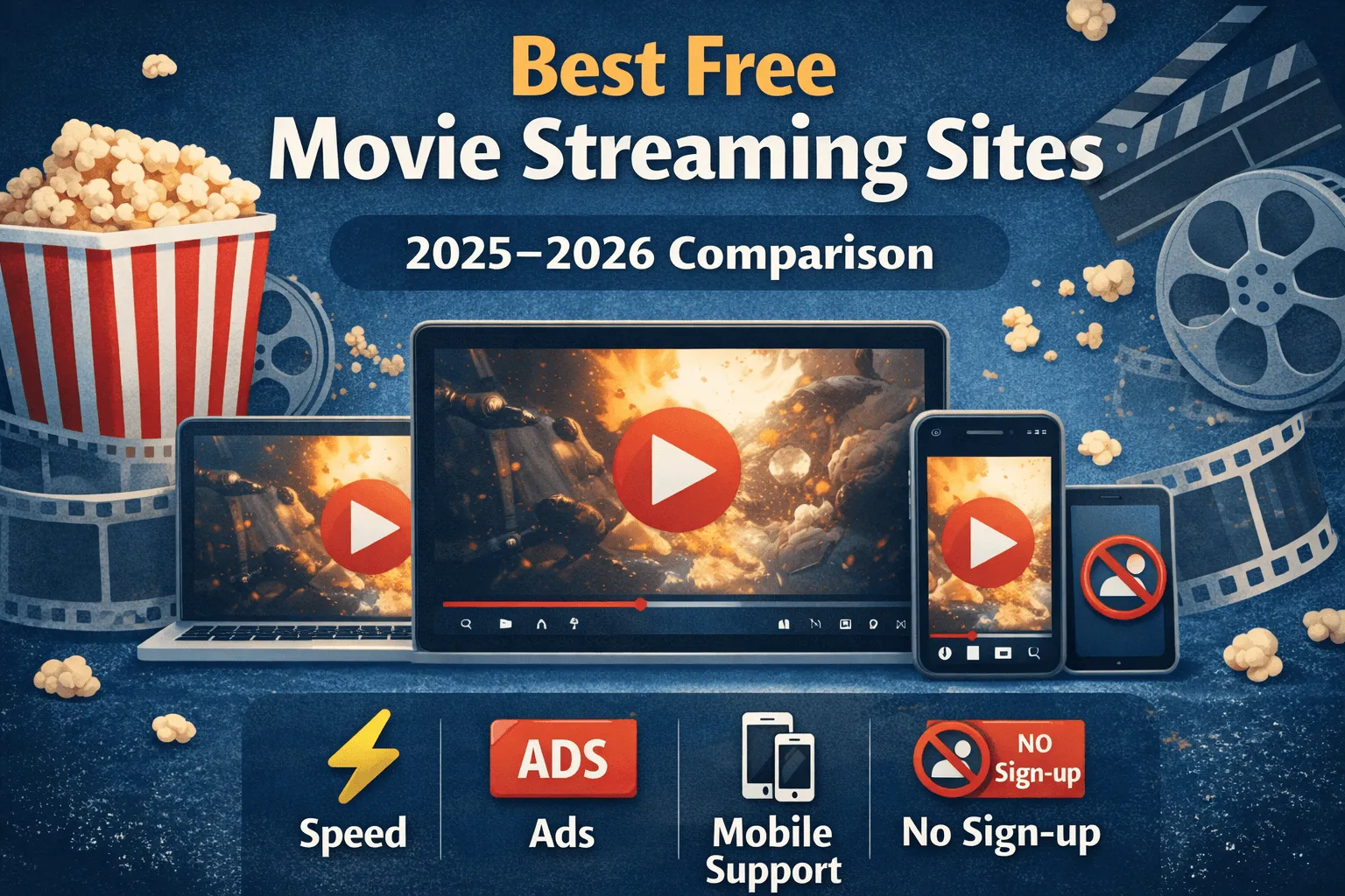 Best Free Movie Streaming Sites (2025–2026)
